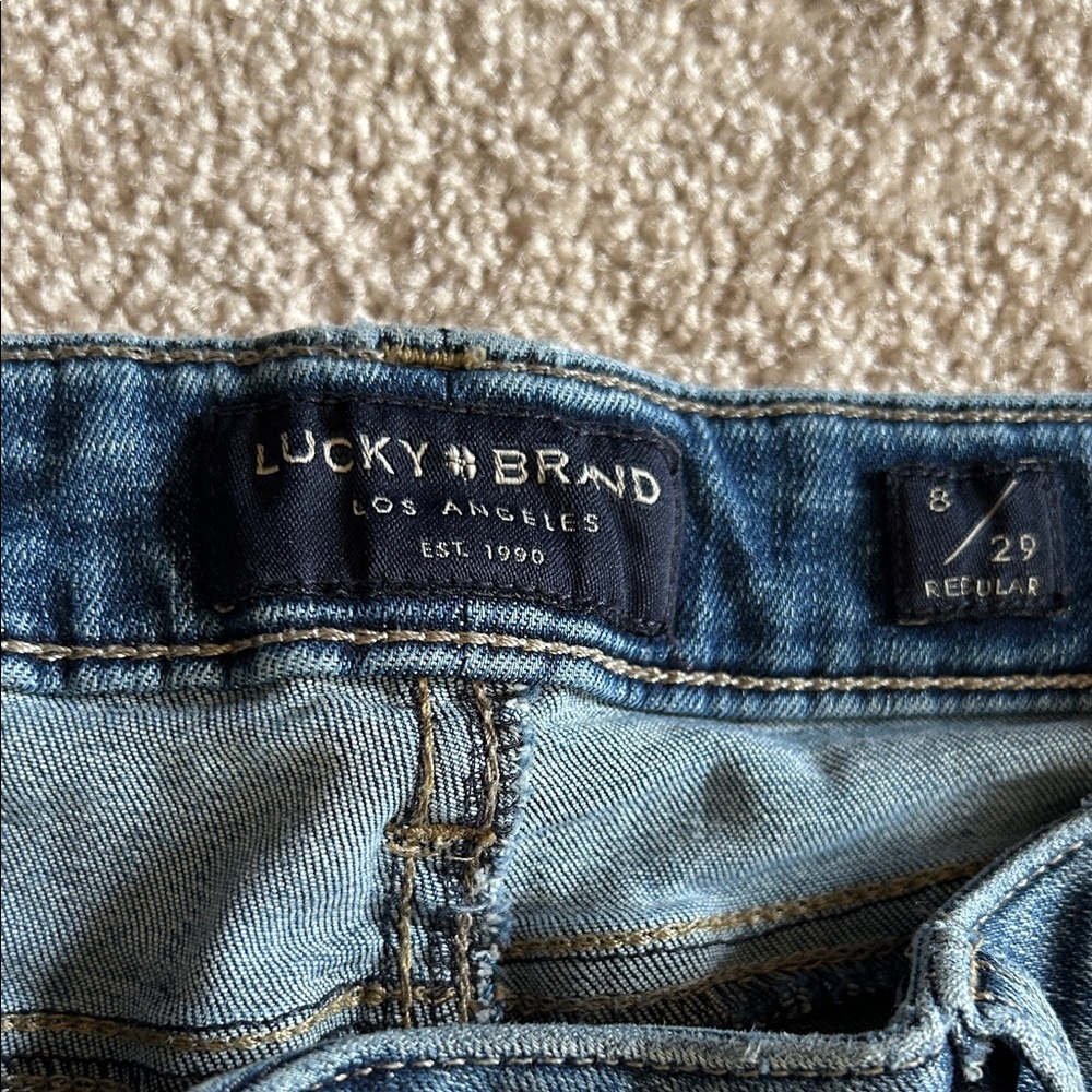 Lucky Brand Los Angeles Blue Skinny Jeans - Size 8/29 regular - Picture 3 of 8
